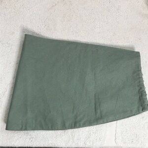 NARCISCO RODRIGUEZ WOMENS SLEEVELESS TOP GREEN SIDE ZIP CROP 6